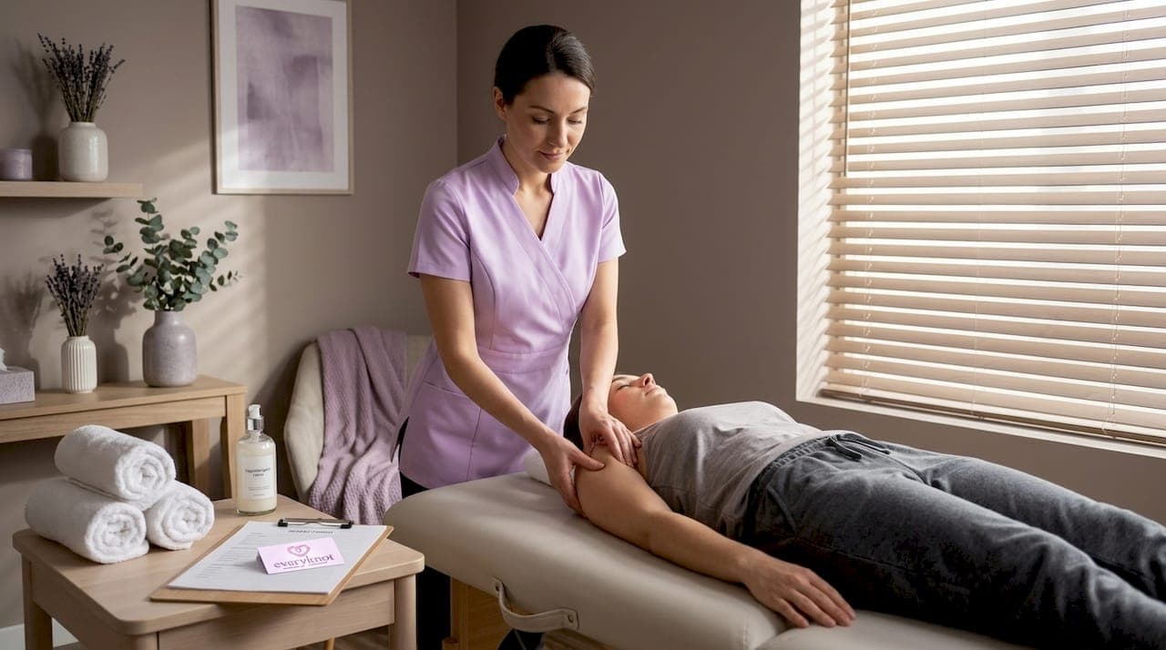 What a massage therapist does: Care for pain and recovery